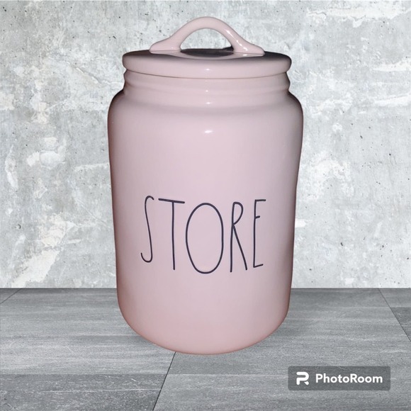 Large Rae Dunn Store Canister New - Picture 1 of 7